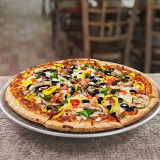 Small 10" Garden Veggie Pizza